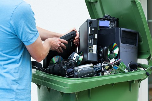 Eco-friendly office clearance process