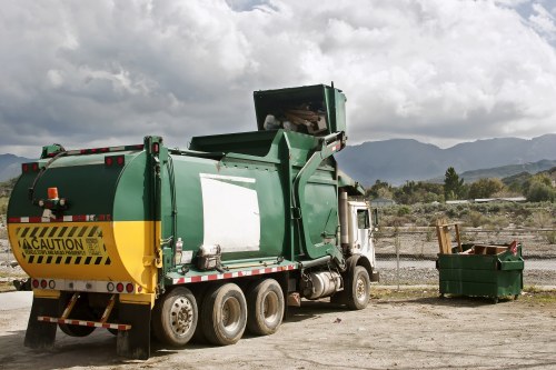 Proper waste sorting during construction