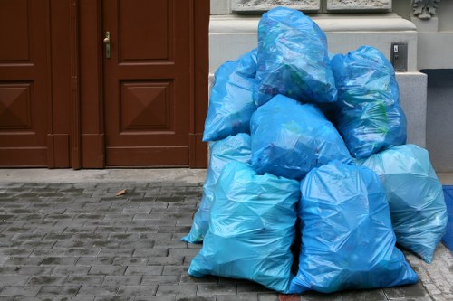 Satisfied customers after a successful house clearance in Bow